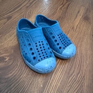 Native Kids Slip-On Water Shoes in Bright Blue
